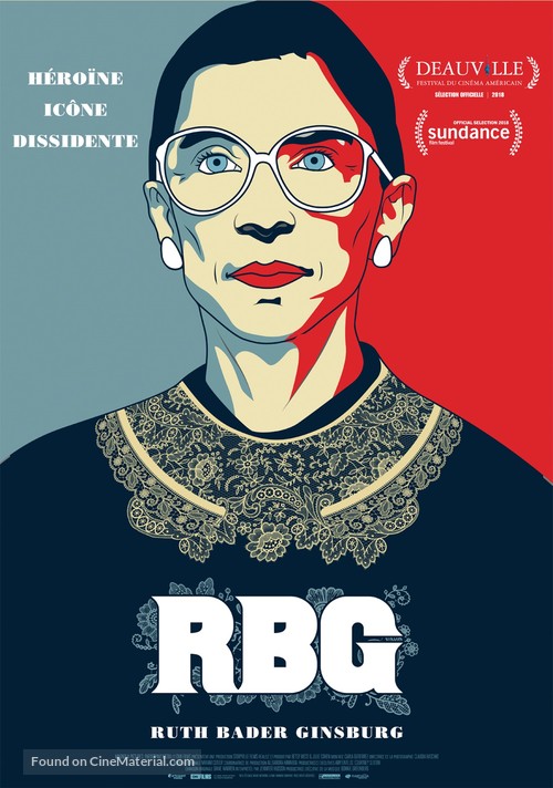 RBG - French Movie Poster