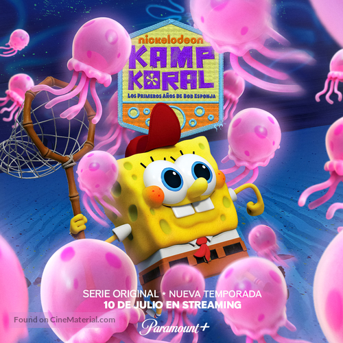 &quot;Kamp Koral: SpongeBob&#039;s Under Years&quot; - Mexican Movie Poster