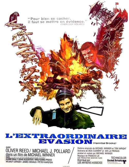 Hannibal Brooks - French Movie Poster