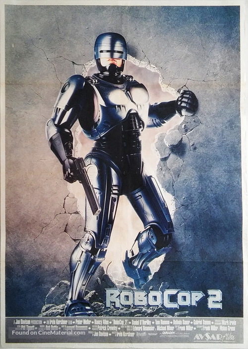 RoboCop 2 - Turkish Movie Poster