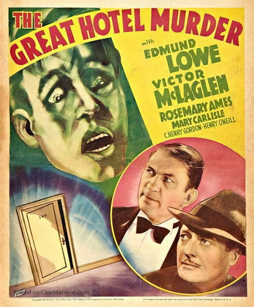 The Great Hotel Murder - Movie Poster