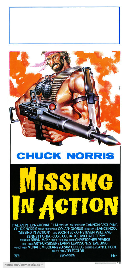 Missing in Action 2: The Beginning - Italian Movie Poster