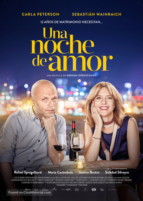 Una noche de amor - Argentinian Movie Poster