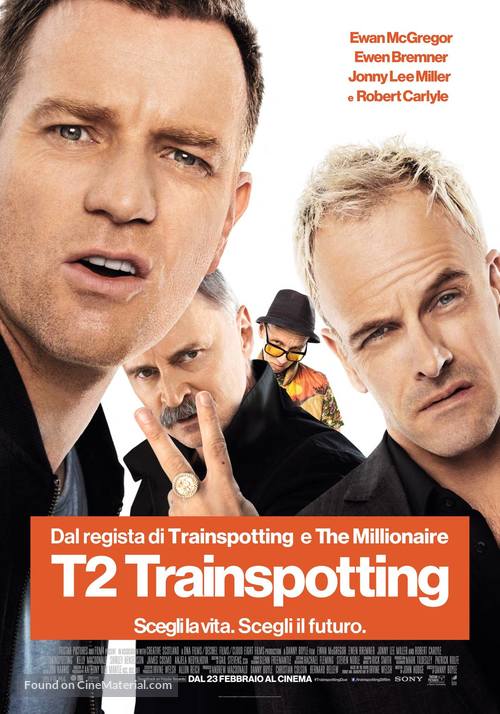 T2: Trainspotting - Italian Movie Poster
