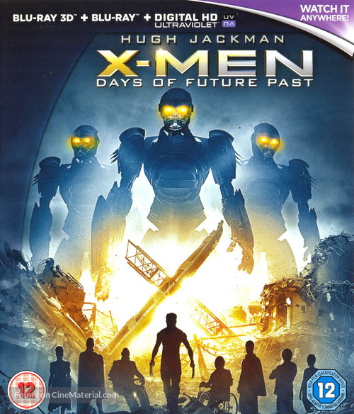 X-Men: Days of Future Past - British Movie Cover