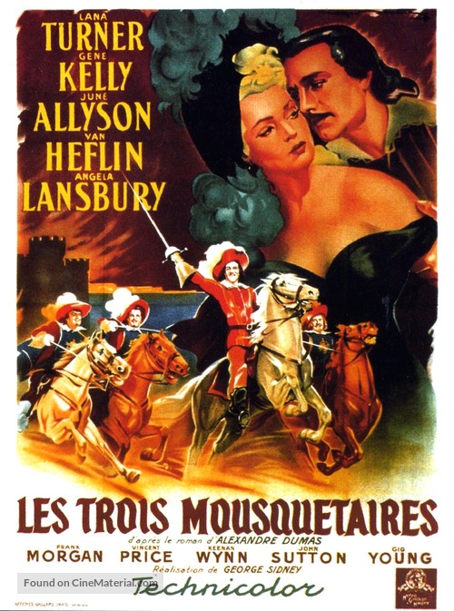 The Three Musketeers - French Movie Poster