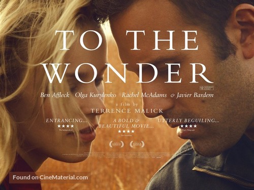 To the Wonder - British Movie Poster