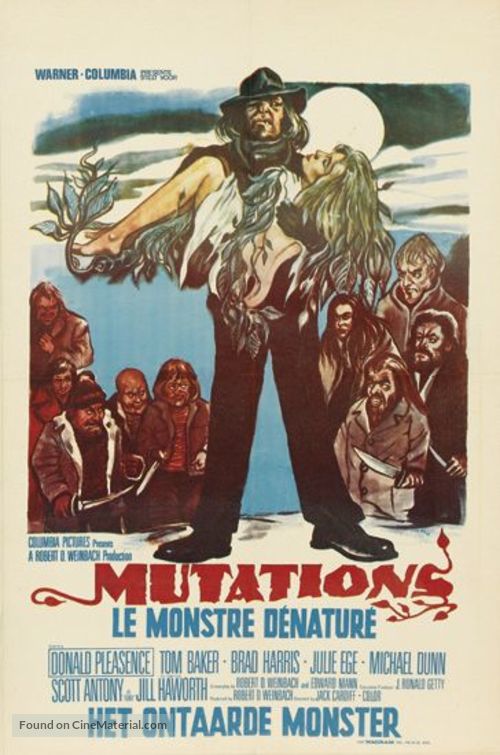 The Mutations - Belgian Movie Poster