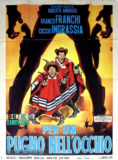 Per un pugno nell&#039;occhio - Italian Movie Poster
