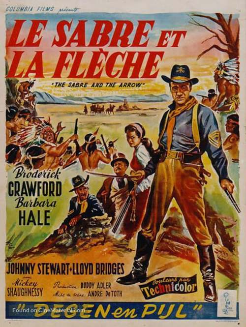Last of the Comanches - French Movie Poster