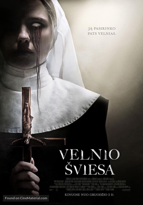 Prey for the Devil - Lithuanian Movie Poster