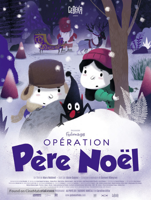 Op&eacute;ration P&egrave;re No&euml;l - French Movie Poster