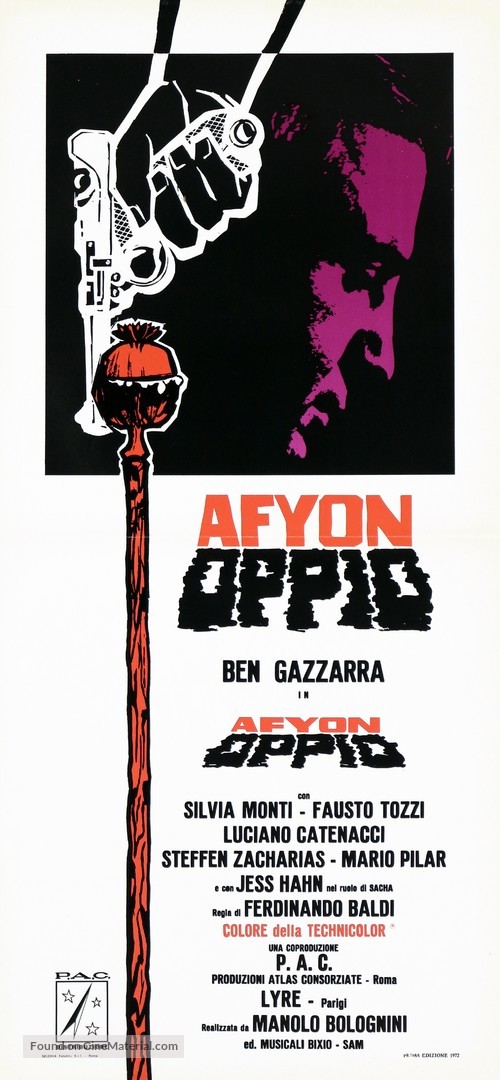 Afyon oppio - Italian Movie Poster