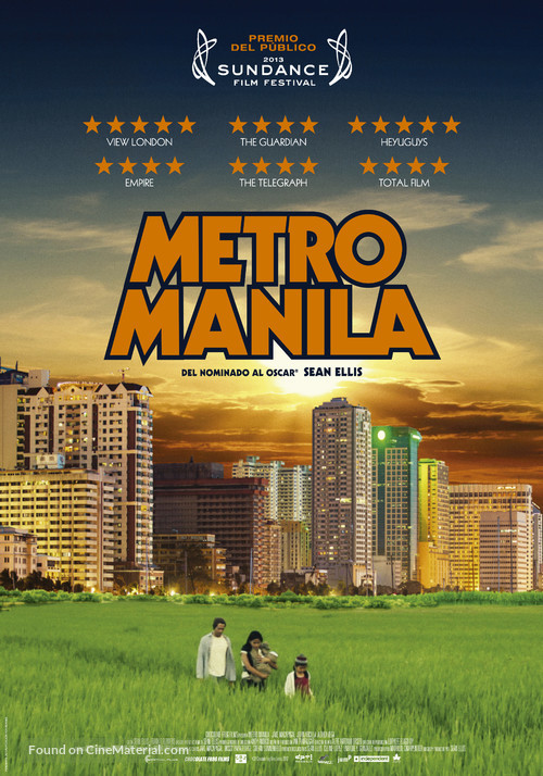 Metro Manila - Spanish Movie Poster