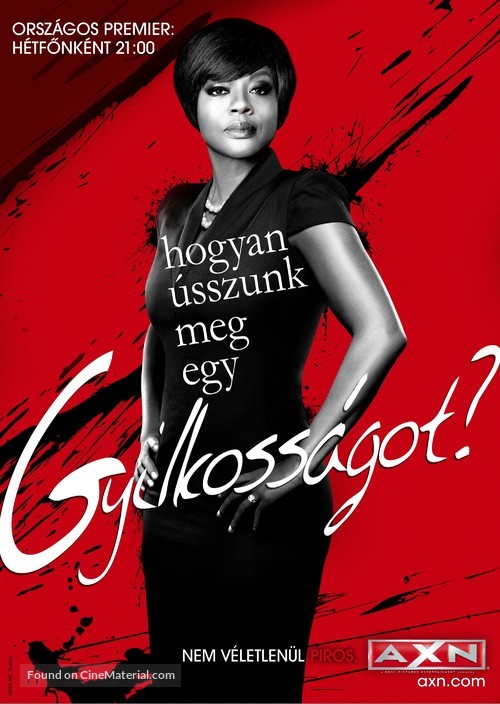 &quot;How to Get Away with Murder&quot; - Hungarian Movie Poster
