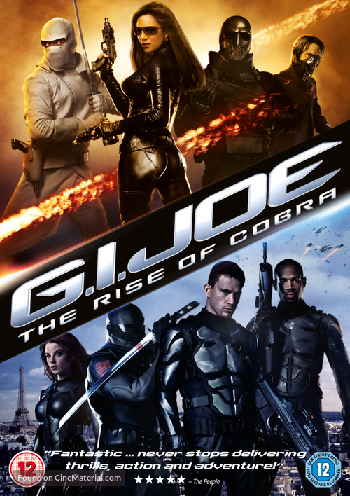 G.I. Joe: The Rise of Cobra - British Movie Cover