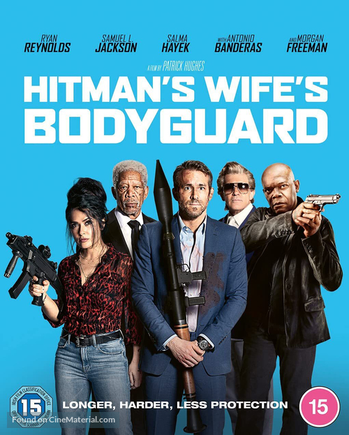 The Hitman&#039;s Wife&#039;s Bodyguard - British Movie Cover