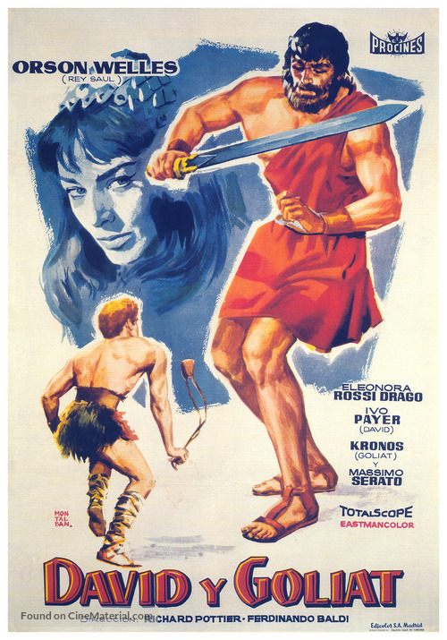 David e Golia - Spanish Movie Poster