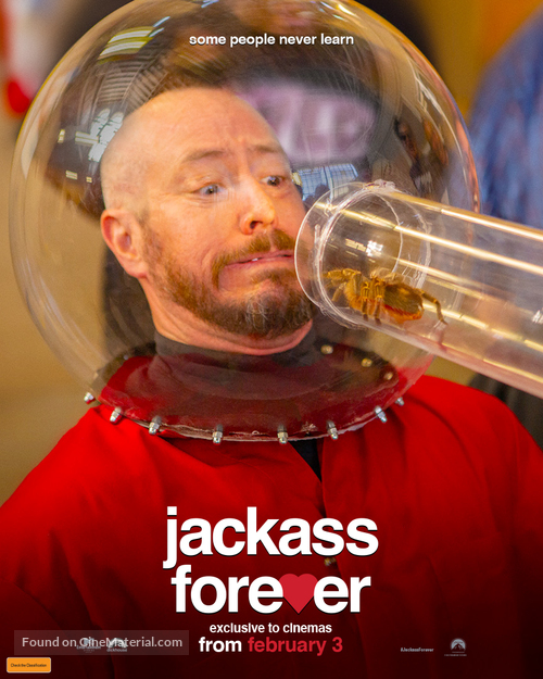 Jackass Forever - New Zealand Movie Poster