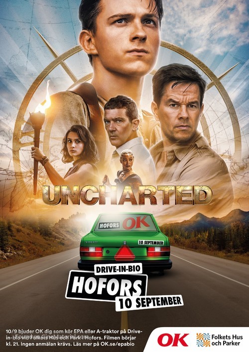 Uncharted - Swedish Movie Poster