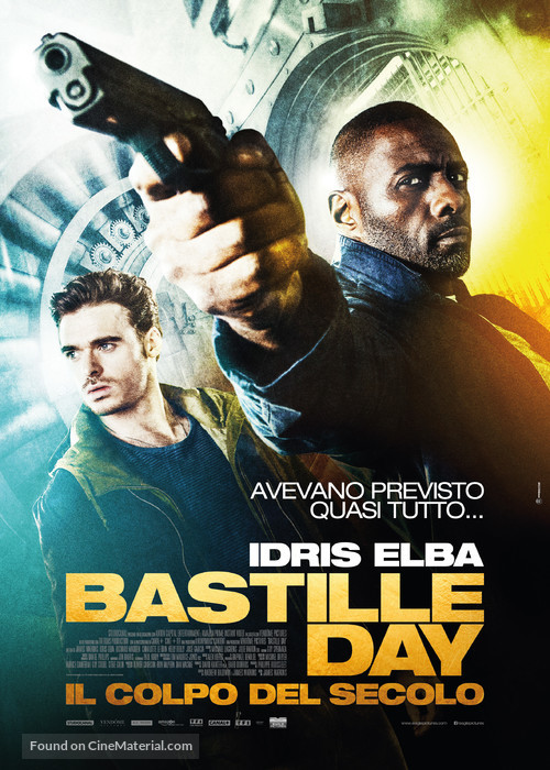 Bastille Day - Italian Movie Poster