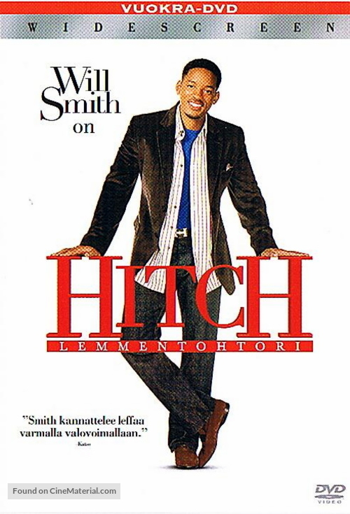 Hitch - Finnish DVD movie cover