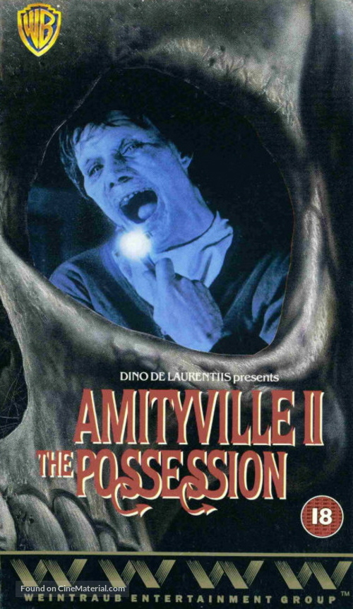 Amityville II: The Possession - British VHS movie cover