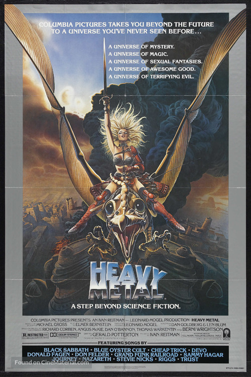 Heavy Metal - Theatrical movie poster