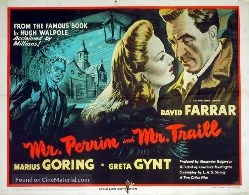 Mr. Perrin and Mr. Traill - British Movie Poster