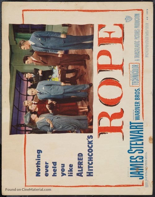 Rope - Movie Poster