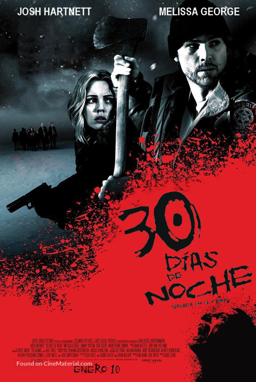 30 Days of Night - Venezuelan Movie Poster