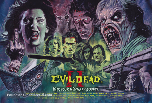 Evil Dead II - British Movie Poster