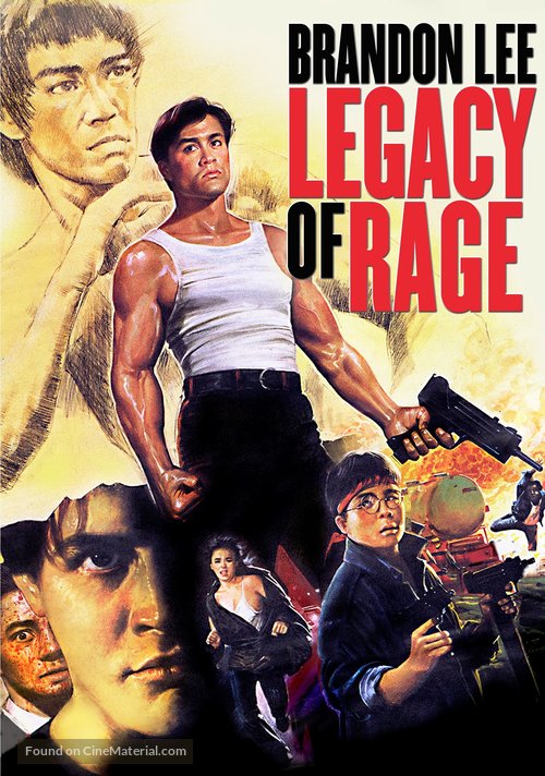 Legacy Of Rage - DVD movie cover