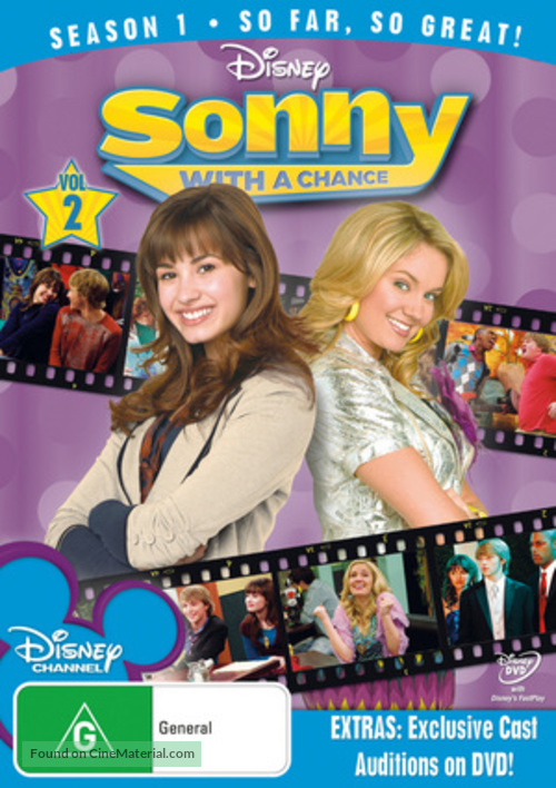 &quot;Sonny with a Chance&quot; - Australian DVD movie cover