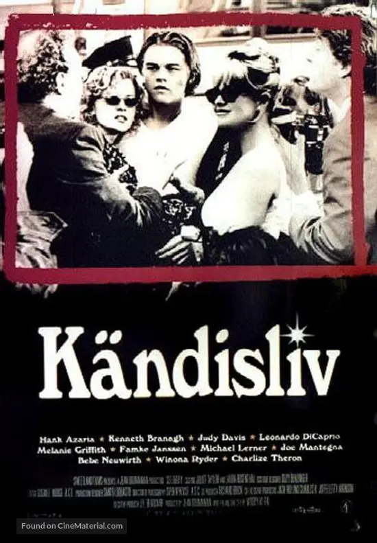 Celebrity - Swedish Movie Poster