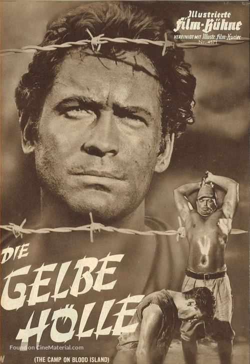 The Camp on Blood Island - German poster
