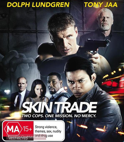 Skin Trade - Australian Blu-Ray movie cover