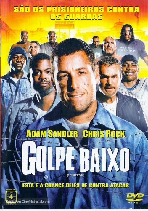 The Longest Yard - Brazilian DVD movie cover