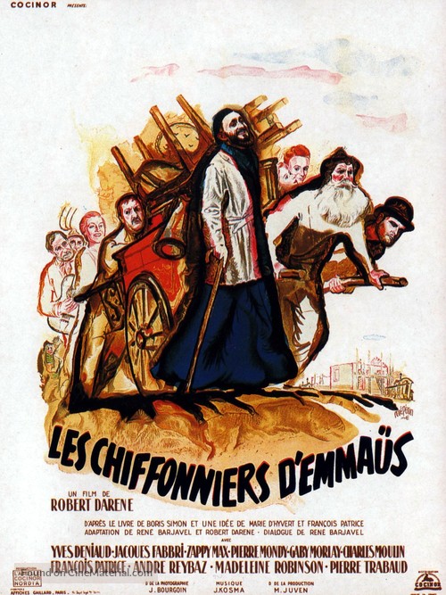 Les chiffonniers d&#039;Emma&uuml;s - French Movie Poster