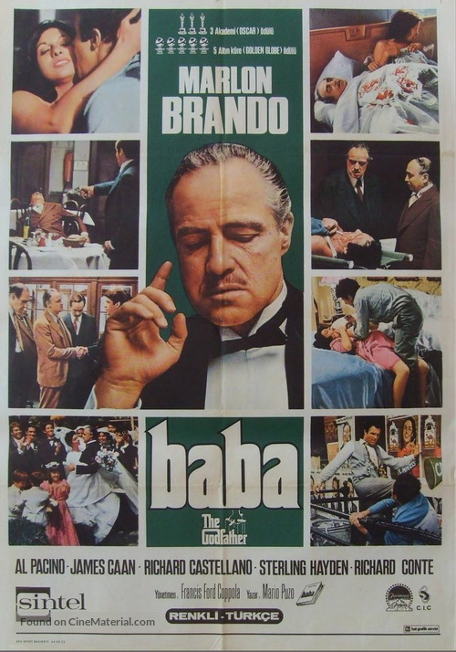 The Godfather - Turkish Movie Poster