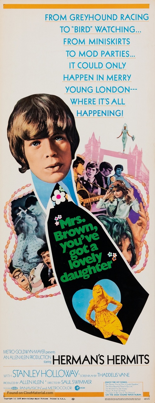 Mrs. Brown, You&#039;ve Got a Lovely Daughter - Movie Poster