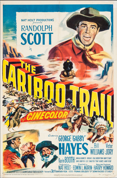 The Cariboo Trail - Movie Poster