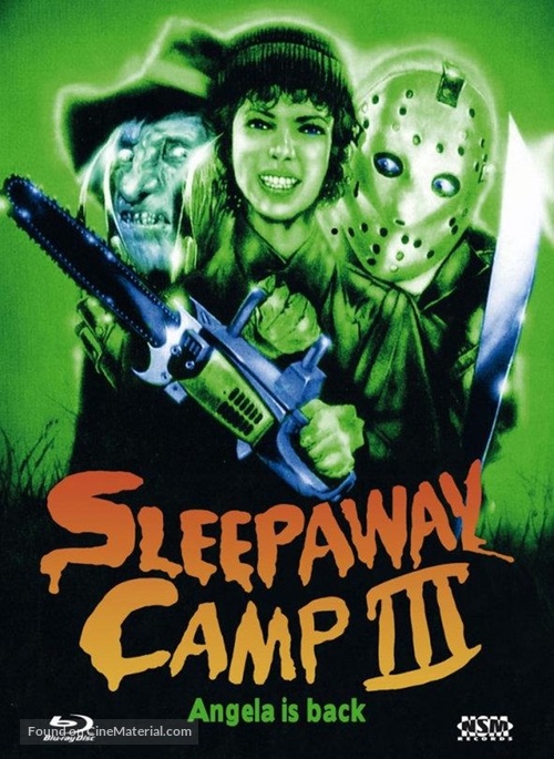 Sleepaway Camp III: Teenage Wasteland - Austrian Blu-Ray movie cover