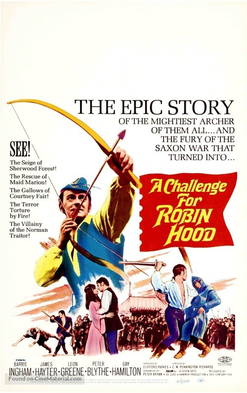 A Challenge for Robin Hood - Movie Poster