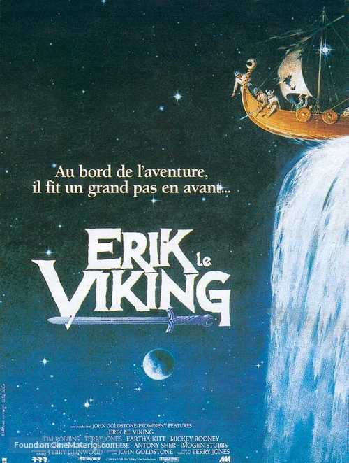 Erik the Viking - French Movie Poster