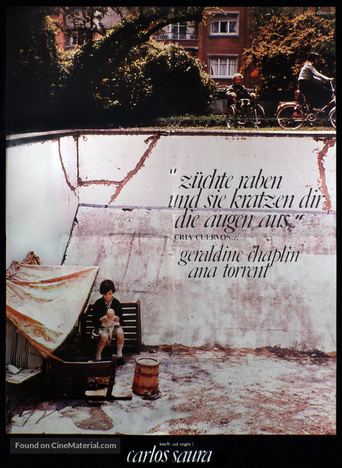 Cr&iacute;a cuervos - German Movie Poster