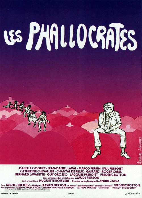 Les phallocrates - French Movie Poster