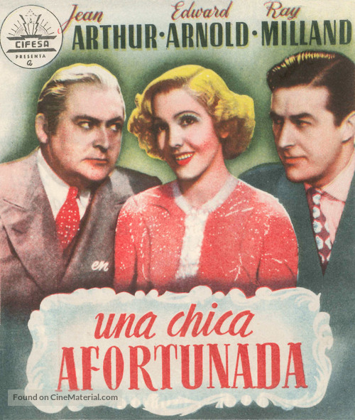Easy Living - Spanish Movie Poster
