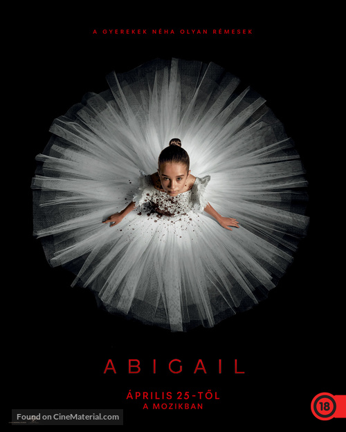 Abigail - Hungarian Movie Poster