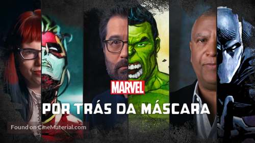 Marvel&#039;s Behind the Mask - Brazilian Movie Cover